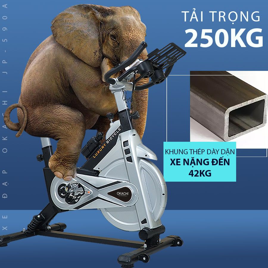 Khung xe chắc chắn, chịu trọng lực lớn