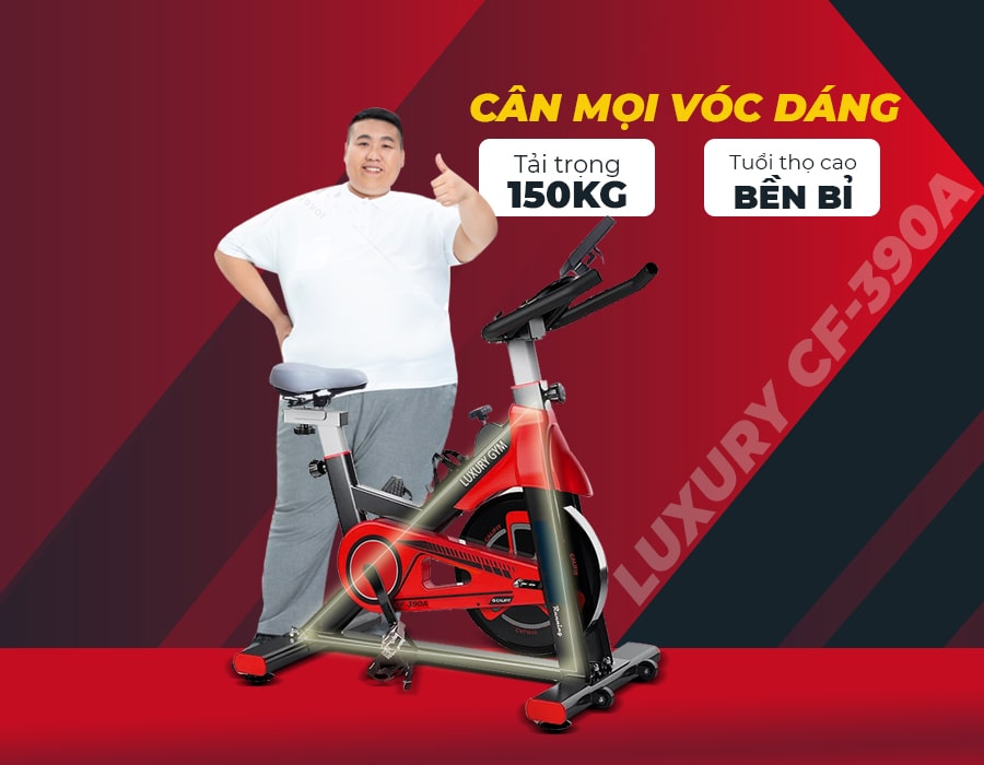 Xe đạp tập thể dục Califit Luxury CF-390A