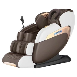 Ghế Massage Toàn Thân OKACHI LUXURY JP-388 (trắng nâu)