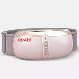 Máy massage bụng rung lắc hồng ngoại Okachi JP-95DC Plus pin sạc