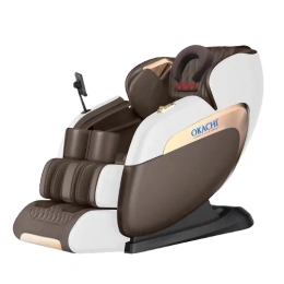 Ghế Massage Toàn Thân OKACHI LUXURY JP-388 (trắng nâu)