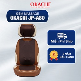Đệm massage toàn thân OKACHI JAPAN JP-A80 (Thế hệ mới)