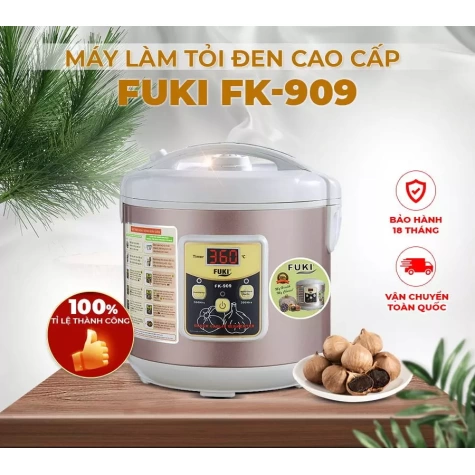 Máy làm tỏi đen Fuki FK-909 dòng cao cấp loại 5L (tím bạc) 1