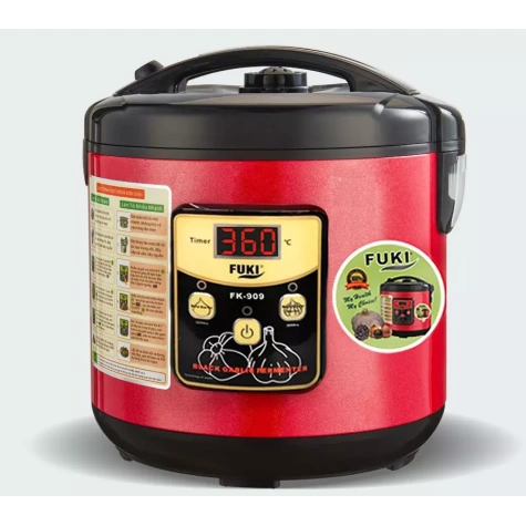 Máy làm tỏi đen Fuki FK-909 dòng cao cấp loại 5L (đỏ mận)1