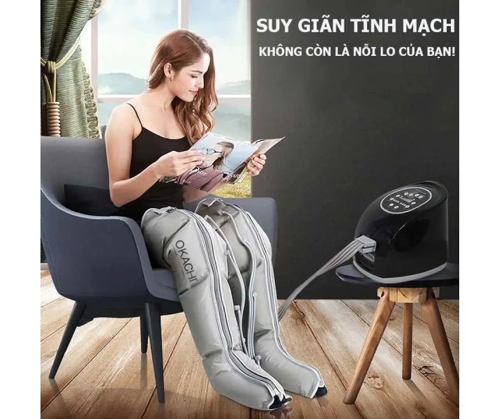 Phụ kiện phần chân máy nén ép suy giãn tĩnh mạch OKACHI4