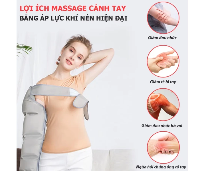 Phụ kiện phần tay máy nén ép suy giãn tĩnh mạch OKACHI4