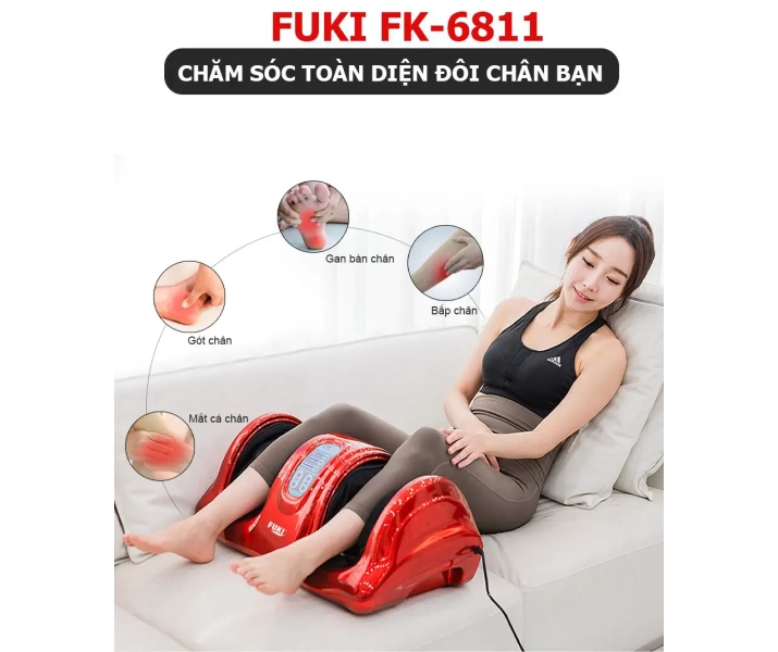 Máy massage chân hồng ngoại Fuki Nhật Bản FK-68112
