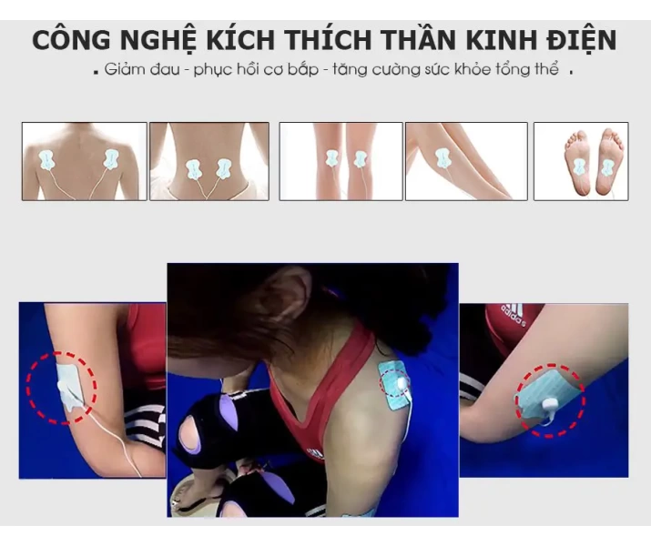 Máy massage chân trị liệu e-Physio Plus OTO EY-900P (Hàn Quốc) 7