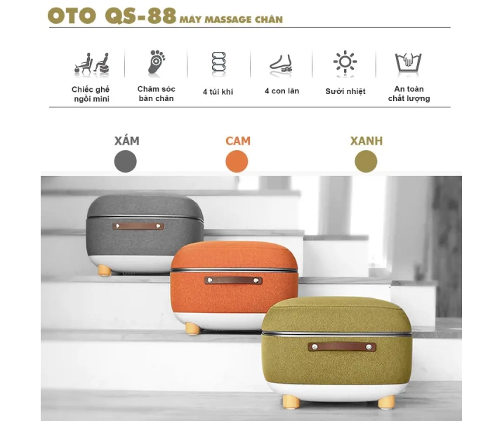 Máy massage chân QSeat OTO QS-88 (màu xanh)3