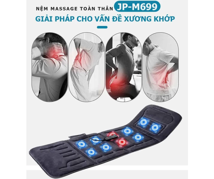 Nệm massage toàn thân OKACHI JP-M699 (dòng cao cấp)5