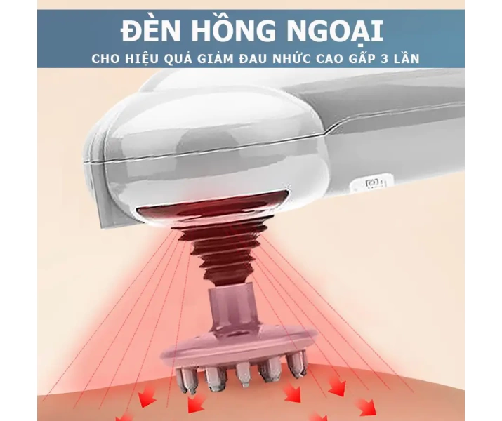 Máy massage cầm tay FUKI JAPAN FK-510 (7 đầu)9