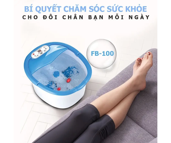Bồn ngâm chân Nhật Bản FUKI FB100 (thế hệ mới con lăn xoay tự động)1