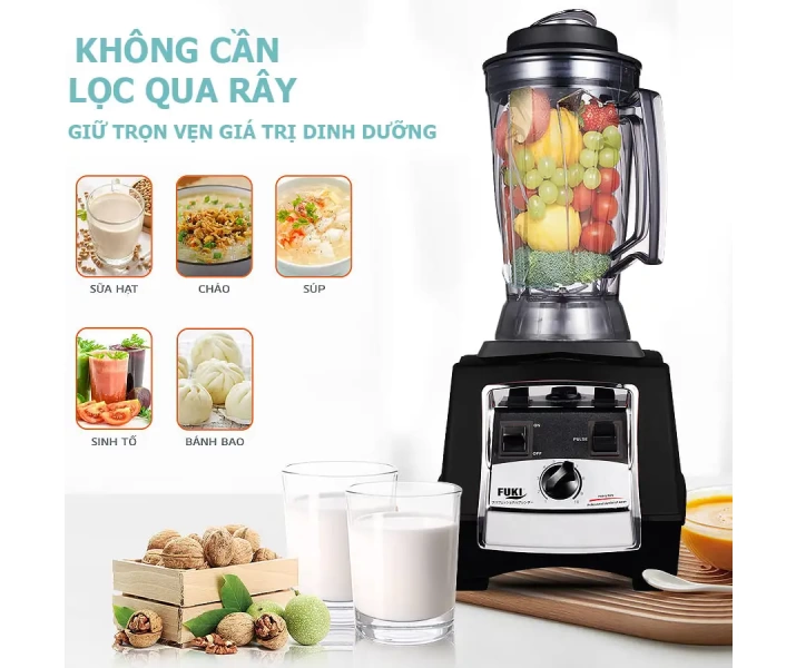 Máy xay đậu nành đa năng Fuki 2800W (FK-2800)5