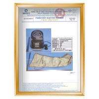 CHỨNG NHẬN ĐẠT TIÊU CHUẨN CHẤT LƯỢNG QUATEST 3 - JP-2000