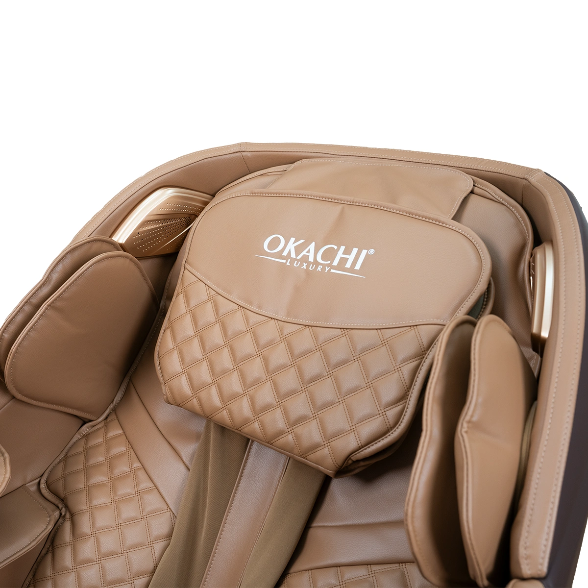 Ghế massage OKACHI 4D  LUXURY JP-5000 Plus ( Brown)