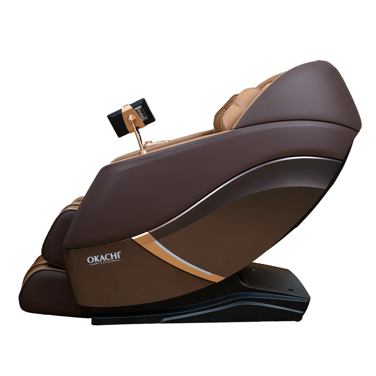 Ghế massage OKACHI 4D  LUXURY JP-5000 Plus ( Brown)