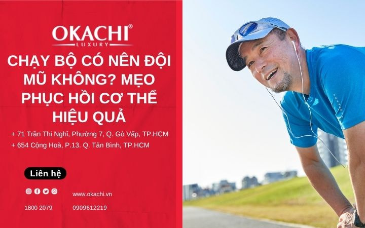 Chạy bộ có nên đội mũ không? Mẹo phục hồi cơ thể HIỆU QUẢ