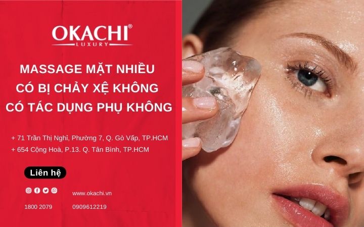 Massage mặt nhiều có bị chảy xệ không có tác dụng phụ không