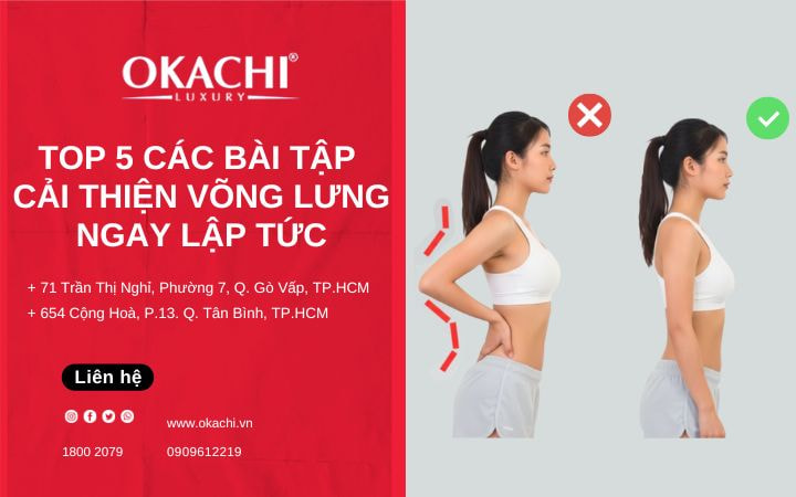 Top 5 các bài tập cải thiện võng lưng NGAY LẬP TỨC

