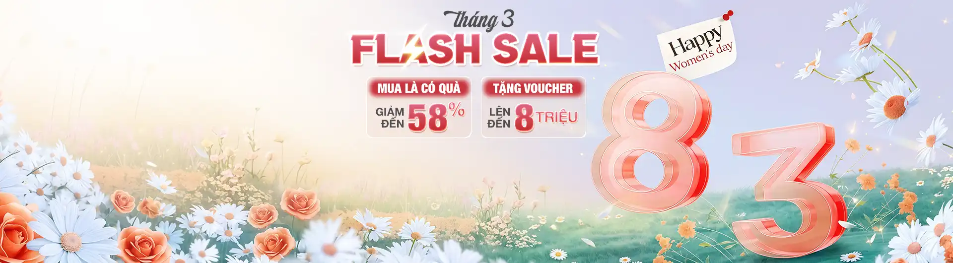 OKACHI FLASH SALE THÁNG 3