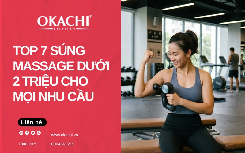 súng massage dưới 2 triệu 