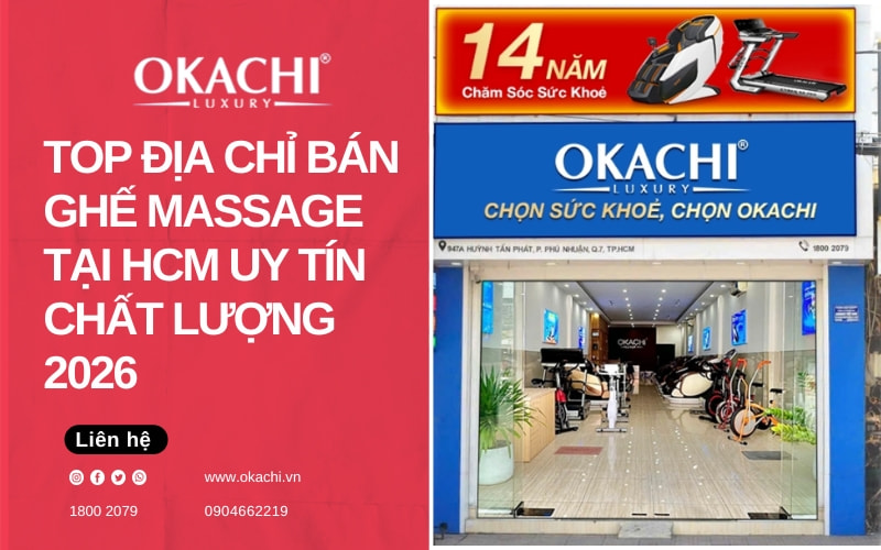 địa chỉ bán ghế massage tại hcm