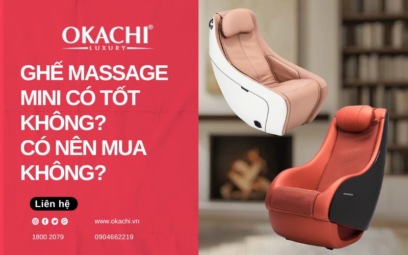 ghế massage mini có tốt không
