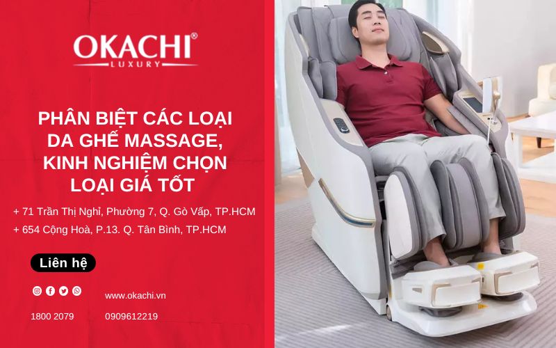 Phân Biệt Các Loại Da Ghế Massage Kinh Nghiệm Chọn Loại Giá Tốt 