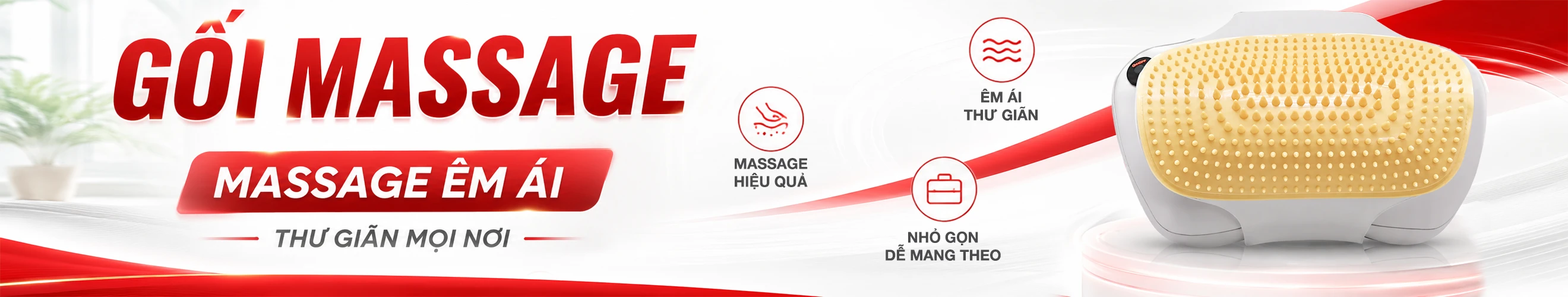 OKACHI MÁY GỐI MASSAGE