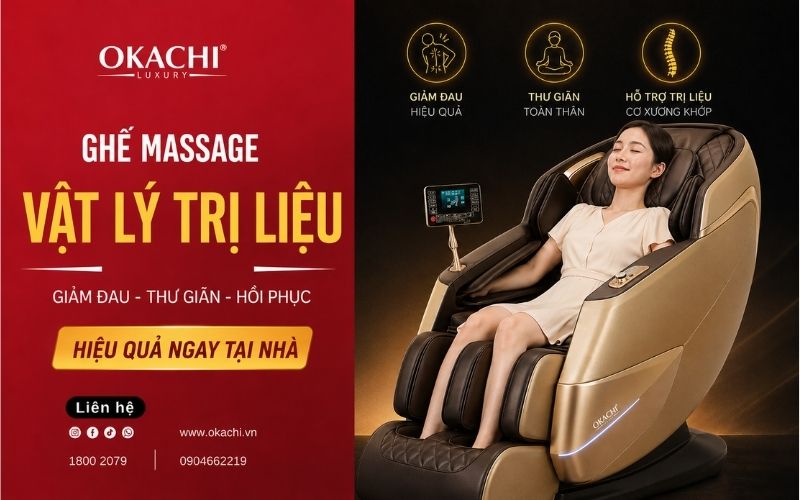 ghế massage vật lý trị liệu