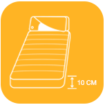 Nệm dày 10 CM