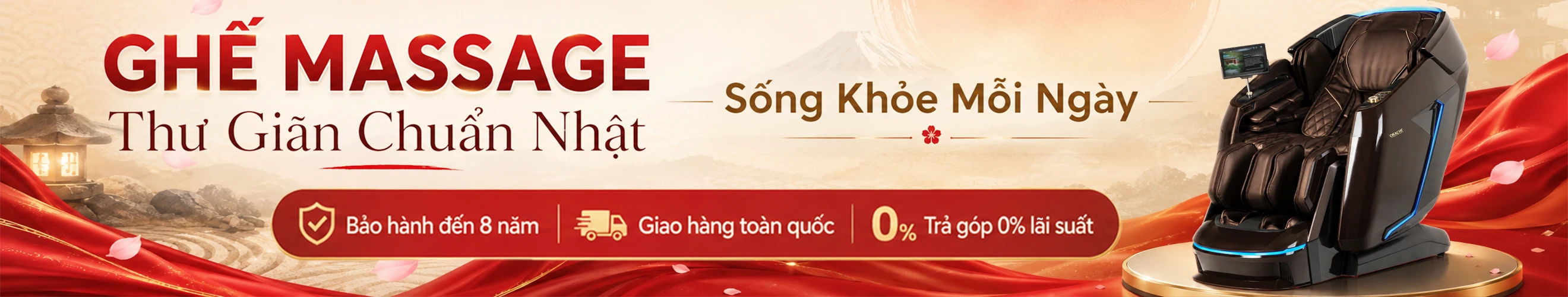 GHẾ MASSAGE OKACHI
