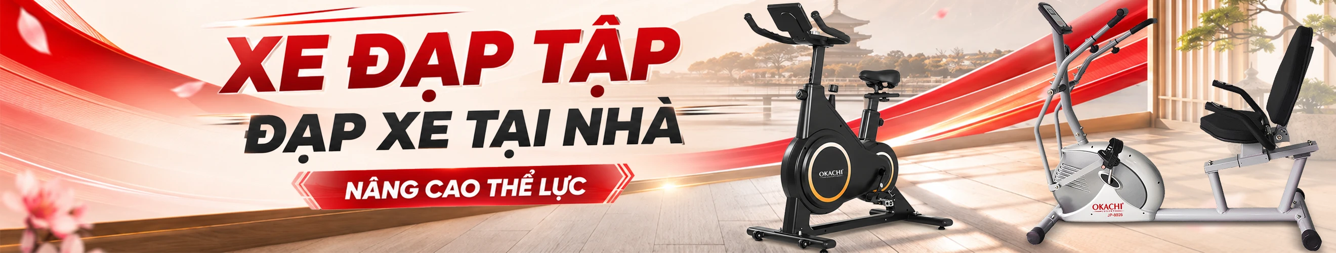 XE ĐẠP TẬP OKACHI SALE THÀNG 7