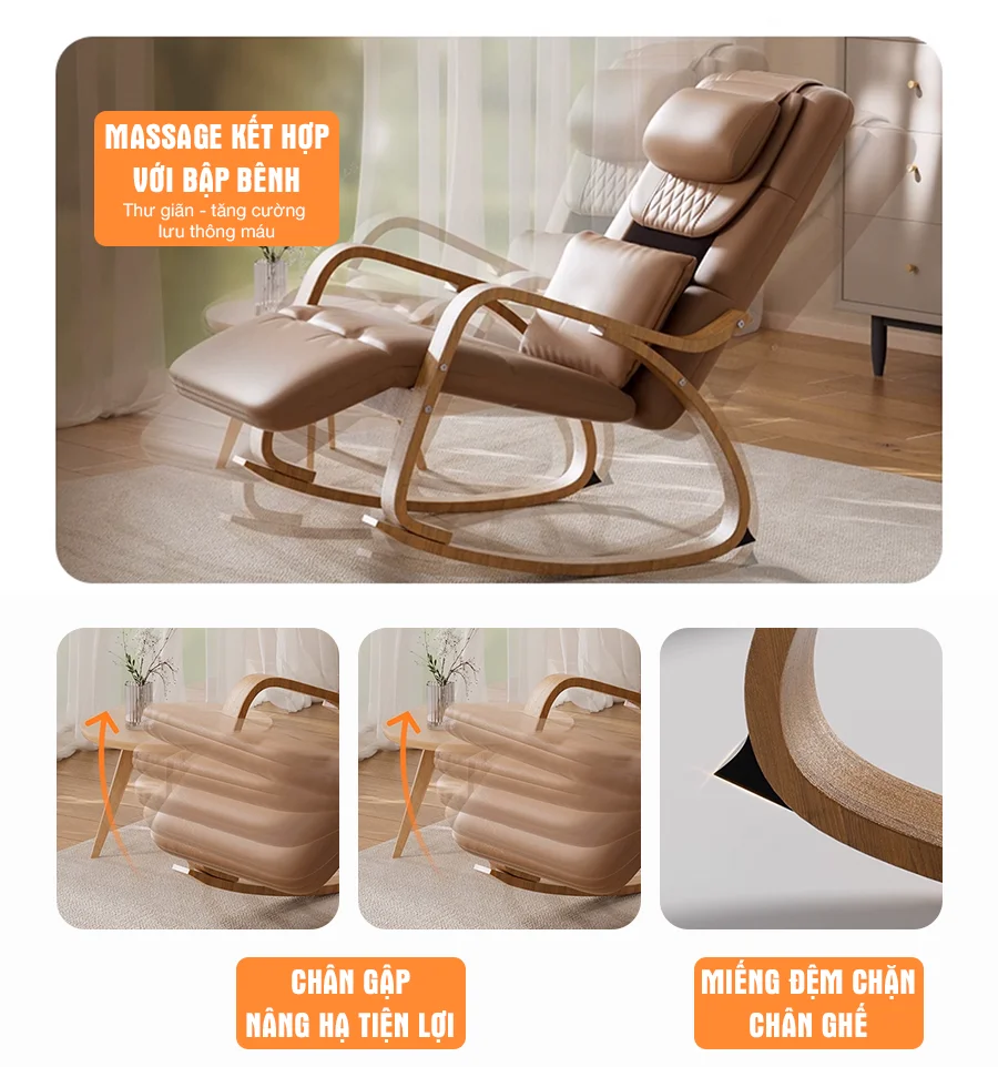 Ghế sofa massage OS-23 cấu tạo