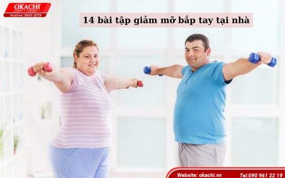 14 bài tập giảm mỡ bắp tay tại nhà
