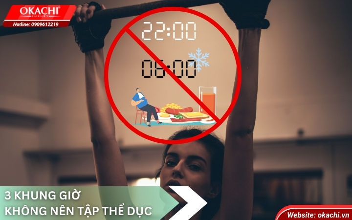 3 khung giờ không nên tập thể dục