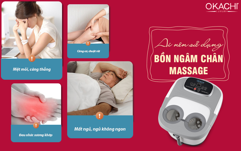 ai nen su dung bon ngam chan massage