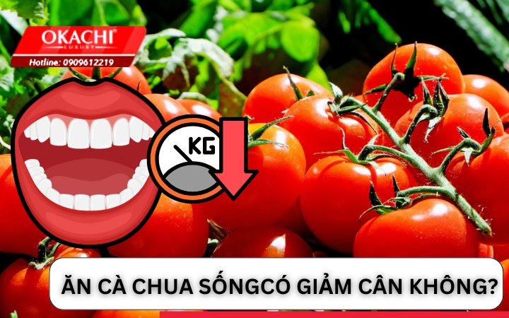 Ăn cà chua sống có giảm cân không