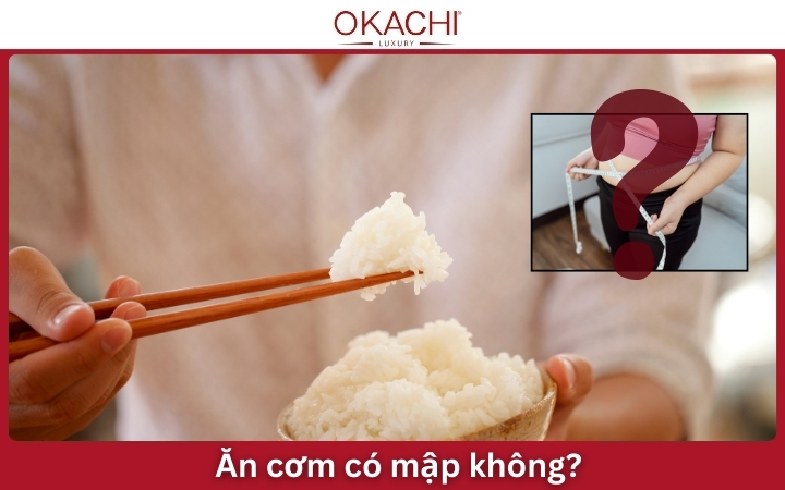ăn cơm có béo không
