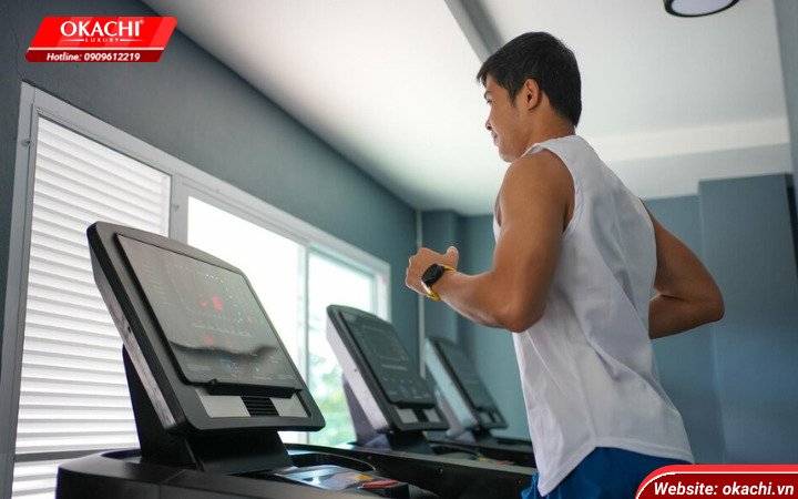 Bài tập HIIT chạy bộ cơ bản trên máy chạy bộ