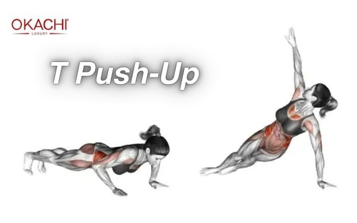 Cách tập cơ xô lưng tại nhà T Push-Up