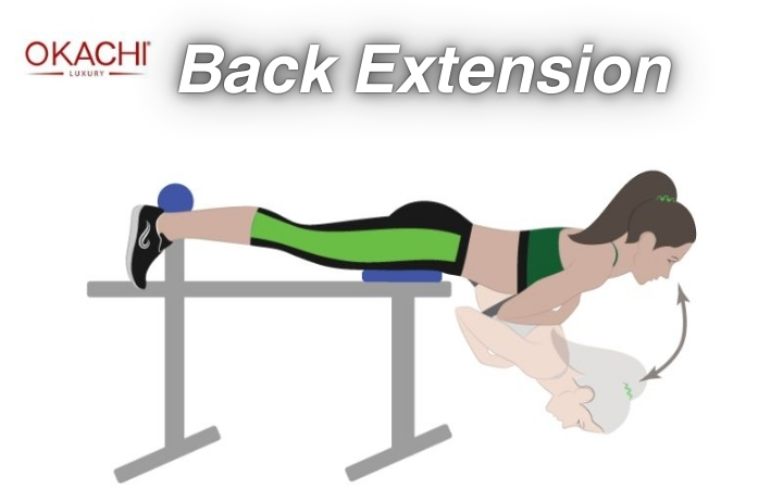 Các bài tập lưng xô Back Extension