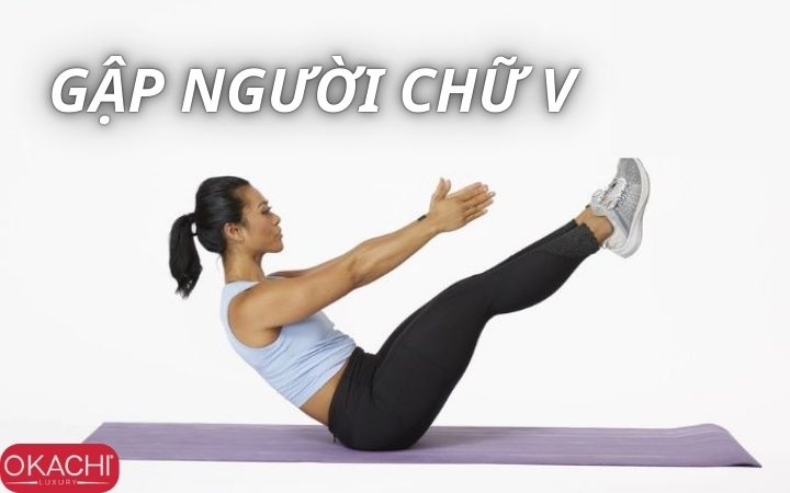 Bài tập gập người chữ V