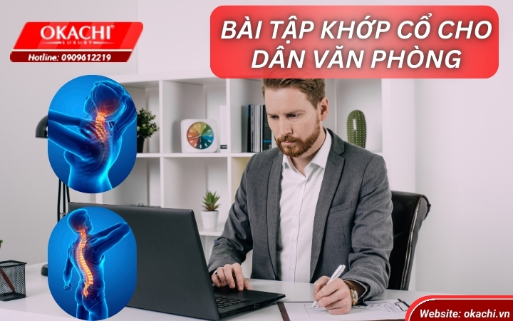 Bài tập khớp cổ cho dân văn phòng