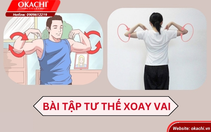 Bài tập tư thế xoay vai