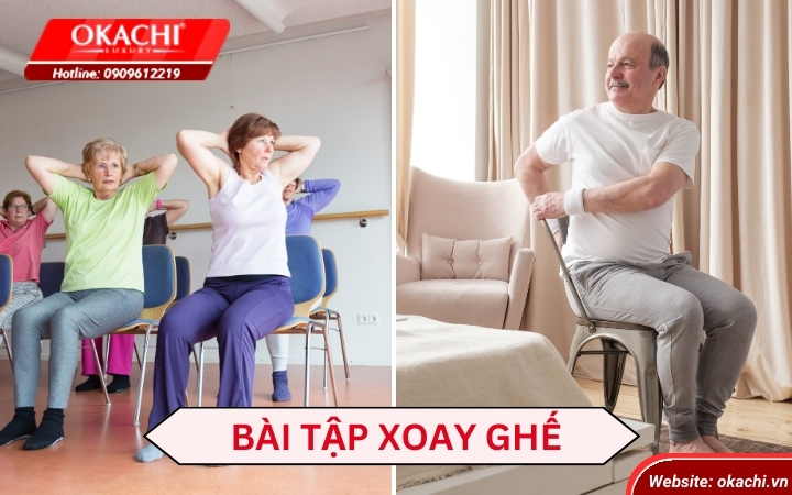 Bài tập xoay ghế