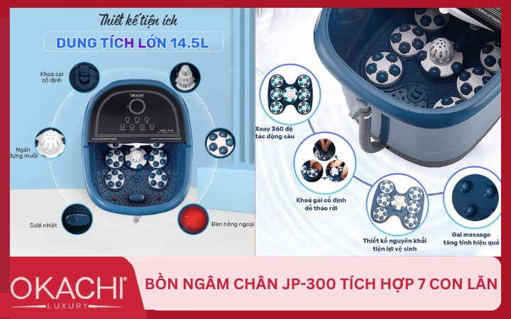 bon ngam chan jp300 tich hop 7 con lan