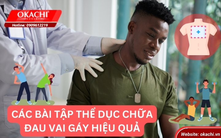 Các bài tập thể dục chữa đau vai gáy hiệu quả