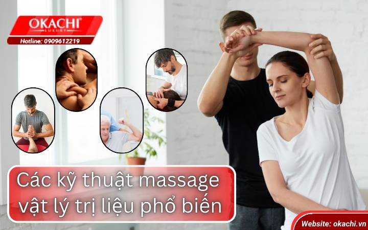 Các kỹ thuật massage vật lý trị liệu phổ biến