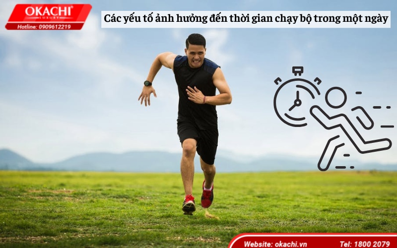 Các yếu tố ảnh hưởng đến thời gian chạy bộ của một ngày